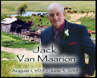 Jack Van Maarion  1929  2019 avis de deces  NecroCanada