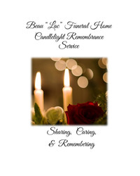 Annual Candlelight Remembrance Services  December 3 2019 avis de deces  NecroCanada