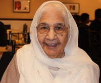 Sarjit Kaur Sidhu  3 octobre 1927