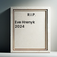 Eve Hrenyk  2024 avis de deces  NecroCanada