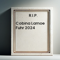 Cobina Lamoe Fuhr  2024 avis de deces  NecroCanada