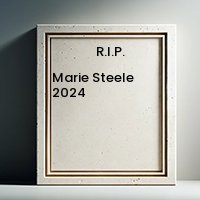 Marie Steele  2024 avis de deces  NecroCanada