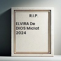 ELVIRA De DIOS Miclat  2024 avis de deces  NecroCanada