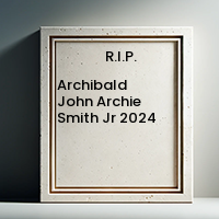 Archibald John Archie Smith Jr  2024 avis de deces  NecroCanada