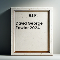 David George Fowler  2024 avis de deces  NecroCanada