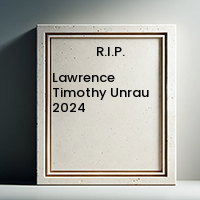 Lawrence Timothy Unrau  2024 avis de deces  NecroCanada