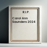 Carol Ann Saunders  2024 avis de deces  NecroCanada