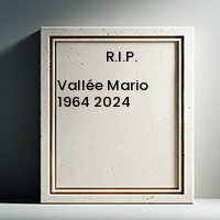 Vallée Mario  1964  2024 avis de deces  NecroCanada