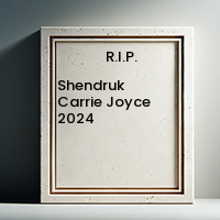 Carrie Joyce  2024 avis de deces  NecroCanada
