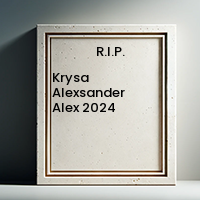 Alexsander Alex  2024 avis de deces  NecroCanada