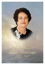 Maria Mataraga  5 avril 1932