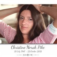 Christine Norah Pike  July 10 1947  October 23 2018 avis de deces  NecroCanada
