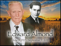 Edward Almond  1929  2021 avis de deces  NecroCanada