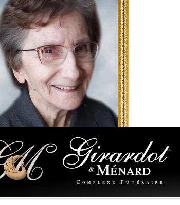 Mme Gilberte Bernier Girouard  23 février 2021 avis de deces  NecroCanada