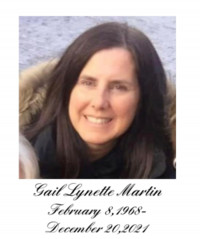 Gail Lynette Martin  1968  2021 avis de deces  NecroCanada