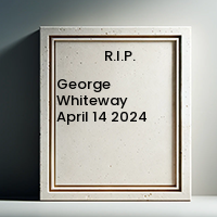 George Whiteway  April 14 2024 avis de deces  NecroCanada