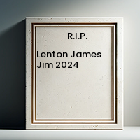 Lenton James Jim  2024 avis de deces  NecroCanada