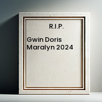 Gwin Doris Maralyn  2024 avis de deces  NecroCanada