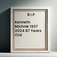 Kenneth Michnik  1937  2024 87 Years Old avis de deces  NecroCanada