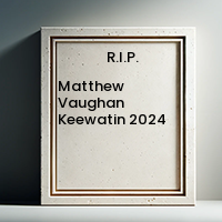 Matthew Vaughan Keewatin  2024 avis de deces  NecroCanada