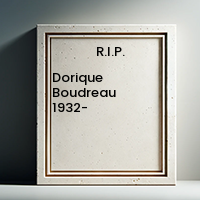 Dorique Boudreau 1932- avis de deces  NecroCanada