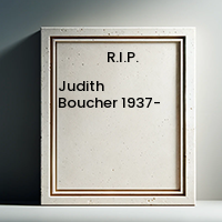Judith Boucher 1937- avis de deces  NecroCanada