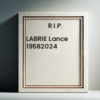 LABRIE Lance  19582024 avis de deces  NecroCanada