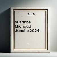 Suzanne Michaud Janelle  2024 avis de deces  NecroCanada