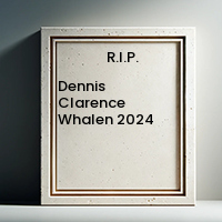Dennis Clarence Whalen  2024 avis de deces  NecroCanada