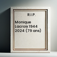 Monique Lacroix  1944  2024 (79 ans) avis de deces  NecroCanada