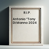 Antonio “Tony Di Manno  2024 avis de deces  NecroCanada