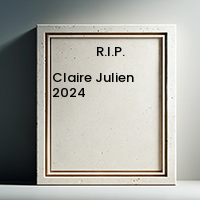 Claire Julien  2024 avis de deces  NecroCanada