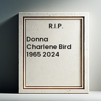 Donna Charlene Bird  1965  2024 avis de deces  NecroCanada