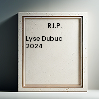 Lyse Dubuc  2024 avis de deces  NecroCanada