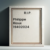 Philippe Rioux  19402024 avis de deces  NecroCanada