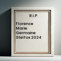 Florence Marie Germaine Stelfox  2024 avis de deces  NecroCanada