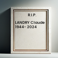 LANDRY Claude 1944-  2024 avis de deces  NecroCanada