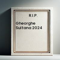 Gheorghe Sultana  2024 avis de deces  NecroCanada