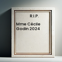 Mme Cécile Godin  2024 avis de deces  NecroCanada