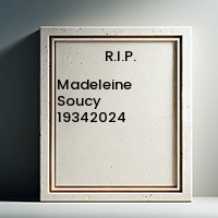 Madeleine Soucy  19342024 avis de deces  NecroCanada