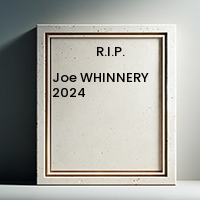 Joe WHINNERY  2024 avis de deces  NecroCanada