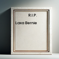 Laxa Bernie avis de deces  NecroCanada