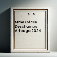 Mme Cécile Deschamps Arteaga  2024 avis de deces  NecroCanada