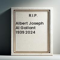 Albert Joseph Al Gallant  1939  2024 avis de deces  NecroCanada