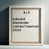 Edward Alexander James Freeman  2024 avis de deces  NecroCanada