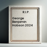 George Benjamin Hobson  2024 avis de deces  NecroCanada