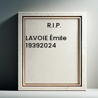 LAVOIE Émile  19392024 avis de deces  NecroCanada