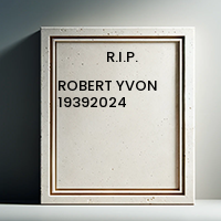 ROBERT YVON  19392024 avis de deces  NecroCanada