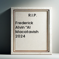 Frederick Alvin “Al Macatavish  2024 avis de deces  NecroCanada