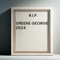 GREENE GEORGE  2024 avis de deces  NecroCanada